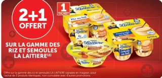 Riz et semoules au lait La Laitière