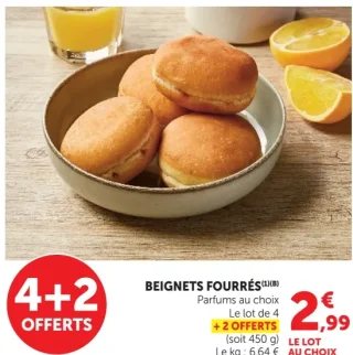 BEIGNETS FOURRÉS