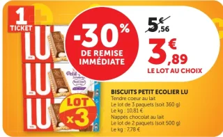 Biscuits Petit Écolier LU