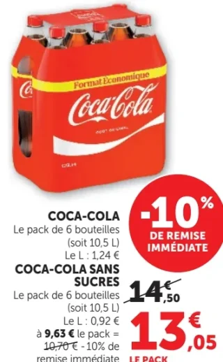 COCA-COLA / COCA-COLA SANS SUCRES