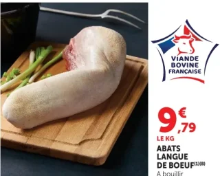 ABATS LANGUE DE BOEUF