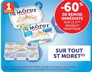Gamme de fromages St Môret