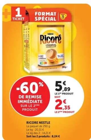 RICORE NESTLE L'Original Chicorée & Café