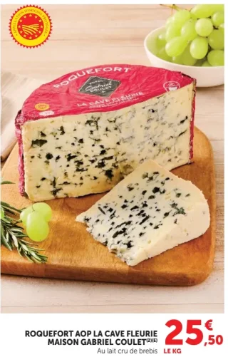 Roquefort AOP La Cave Fleurie Maison Gabriel Coulet