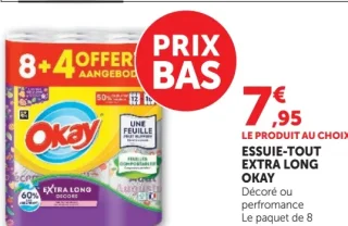 Okay Essuie-Tout Extra Long