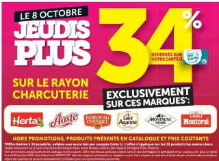 Rayon Charcuterie (marques Herta, Aoste, Bordeau Chesnel, Saint Agaûne, Montagne Noire, Montorsi)