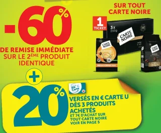 Café Carte Noire (Grains, Moulu, Capsules)