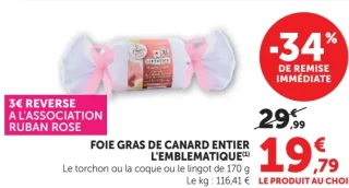 Foie gras de canard entier L'Emblématique Larnaudie