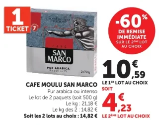 CAFE MOULU SAN MARCO