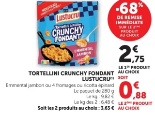 Tortellini Crunchy Fondant Lustucru