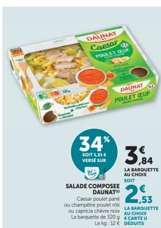 Salade composée Daunat