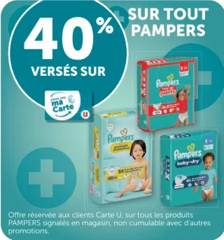 Couches Pampers