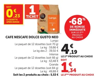 CAFE NESCAFE DOLCE GUSTO NEO