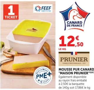 Mousse Pur Canard "Maison Prunier"