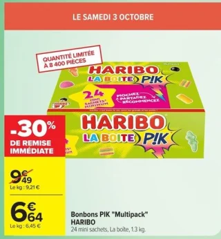 Bonbons PIK "Multipack" HARIBO
