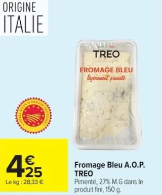 Fromage Bleu A.O.P. TREO