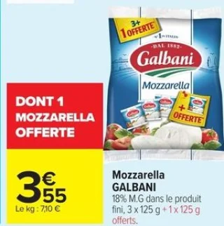 Mozzarella GALBANI