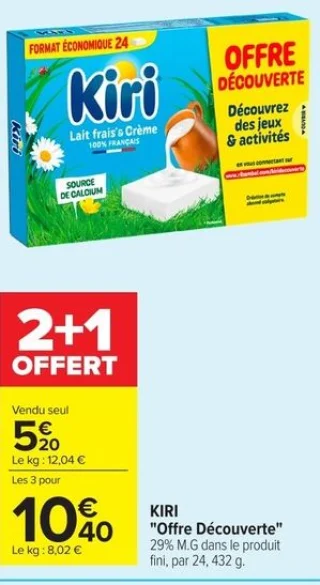 KIRI "Offre Découverte" 2+1
