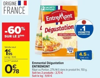 Emmental Dégustation Entremont