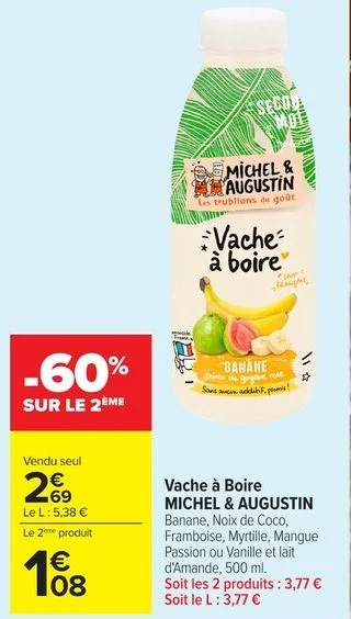 Vache à Boire MICHEL & AUGUSTIN