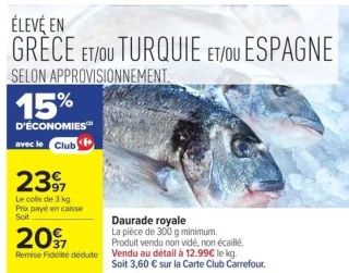 Daurade royale