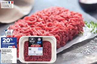 Viande hachée CARREFOUR Le Marché