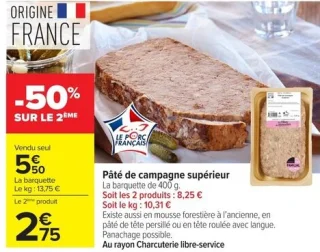 Pâté de campagne supérieur