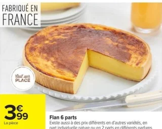 Flan 6 parts