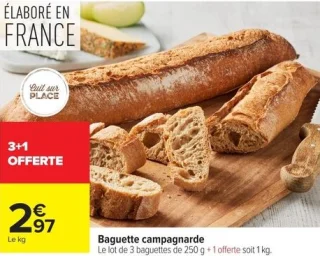 Baguette campagnarde