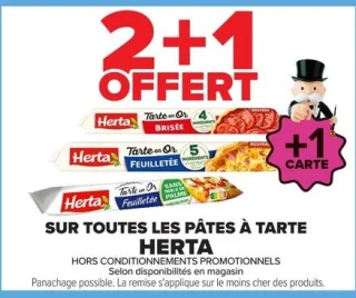 Pâtes à tarte Herta