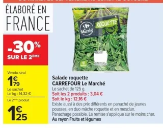 Salade roquette CARREFOUR Le Marché