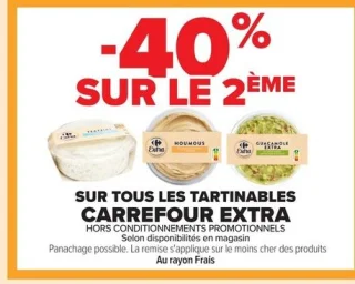 Tartinables CARREFOUR EXTRA