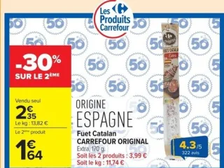 Fuet Catalan CARREFOUR ORIGINAL