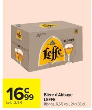 Bière d'Abbaye LEFFE