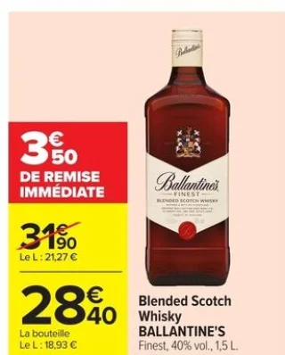 Blended Scotch Whisky BALLANTINE'S