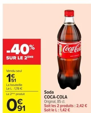 Soda COCA-COLA Original