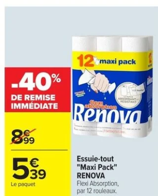 Essuie-tout "Maxi Pack" Renova