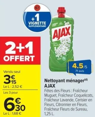 Nettoyant ménager AJAX