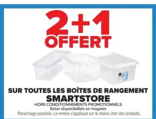 Boîtes de rangement SMARTSTORE