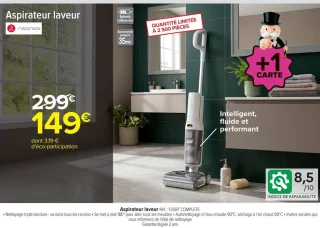 Aspirateur laveur Roborock F25RT COMPLETE