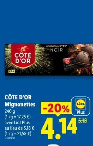 Côte d'Or Mignonettes