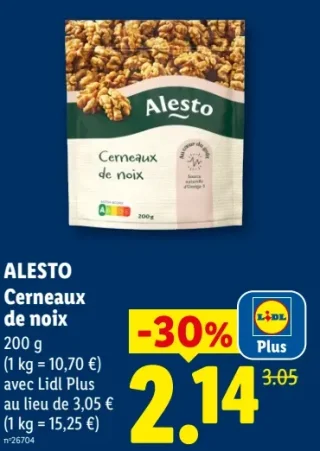 ALESTO Cerneaux de noix
