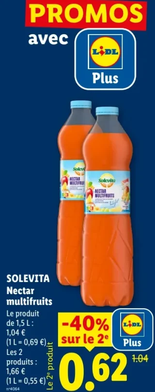 SOLEVITA Nectar multifruits