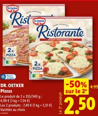 Dr. Oetker Pizzas Ristorante