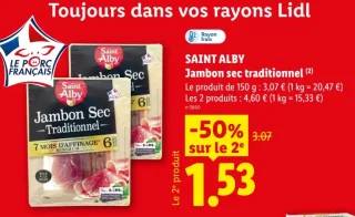 Saint Alby Jambon sec traditionnel