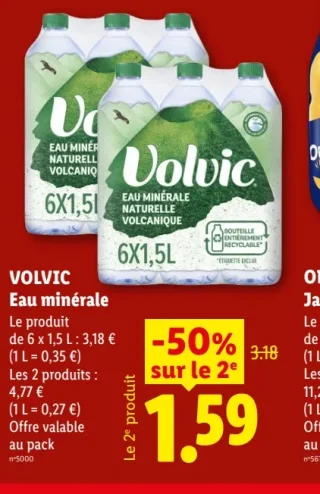 VOLVIC Eau minérale