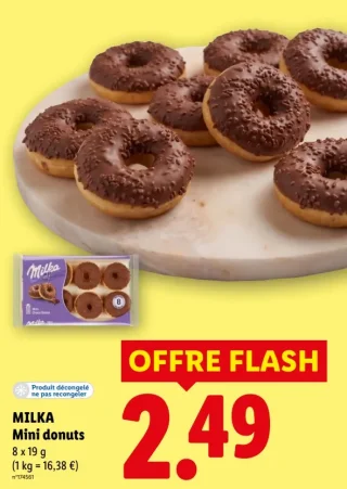MILKA Mini donuts