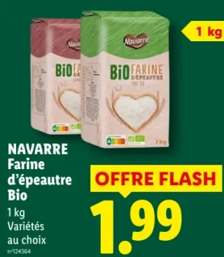 Navarre Farine d'épeautre Bio