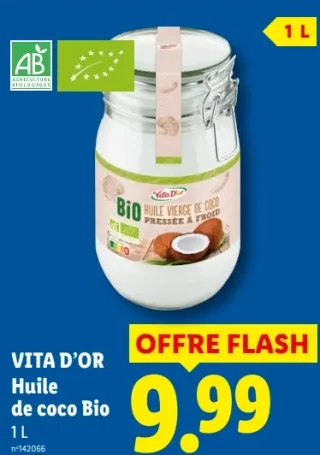 VITA D'OR Huile de coco Bio