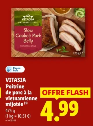 VITASIA Poitrine de porc à la vietnamienne mijotée